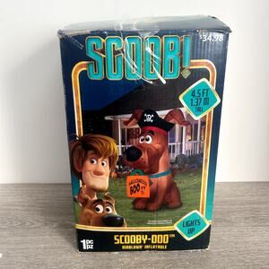 Scoob Scooby-Doo Pirate Halloween BOO-TY Light Up Airblown Inflatable 4.5'